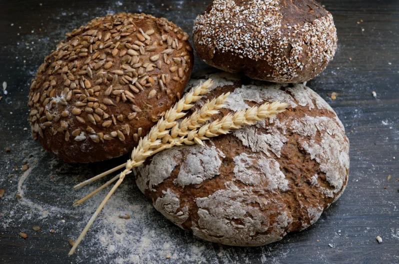 Illustrative artisan bread image; not the actual bakery or premises.